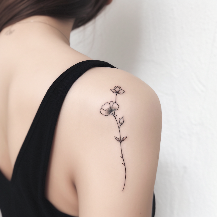 55 Meaningful Fine Line Tattoos for Minimalist Women | Fine line tattoos,  Line tattoos, Tattoos for women