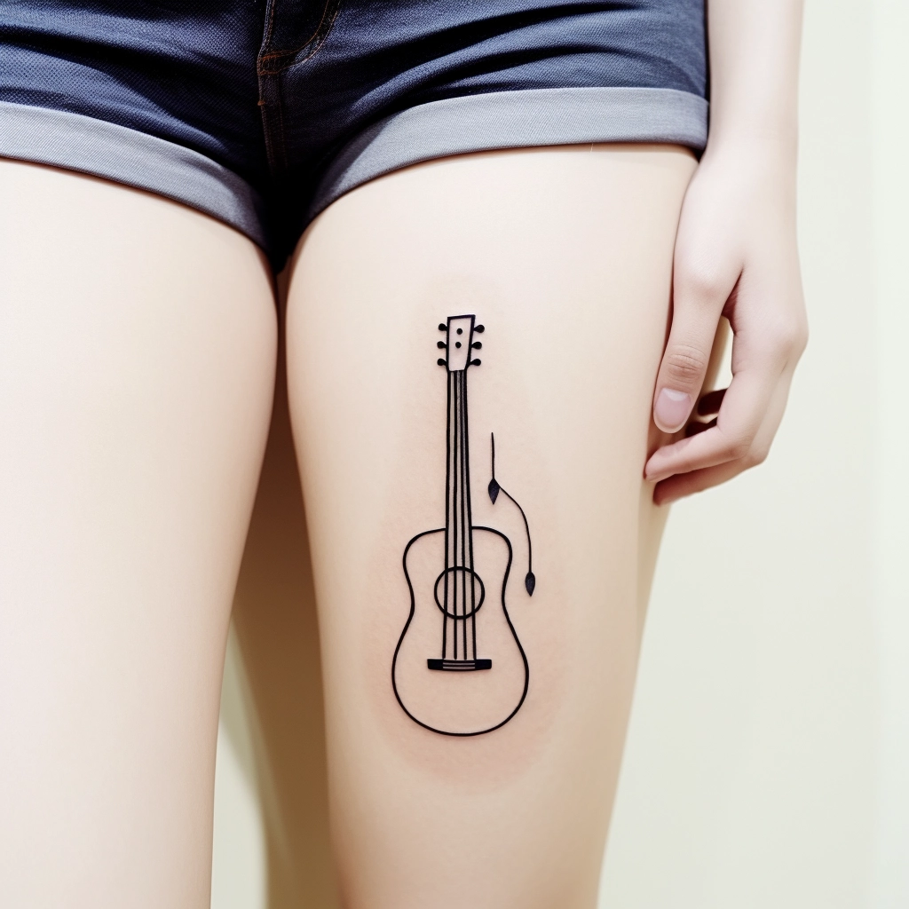 43 Simple Music Tattoos for Men [2024 Inspiration Guide]