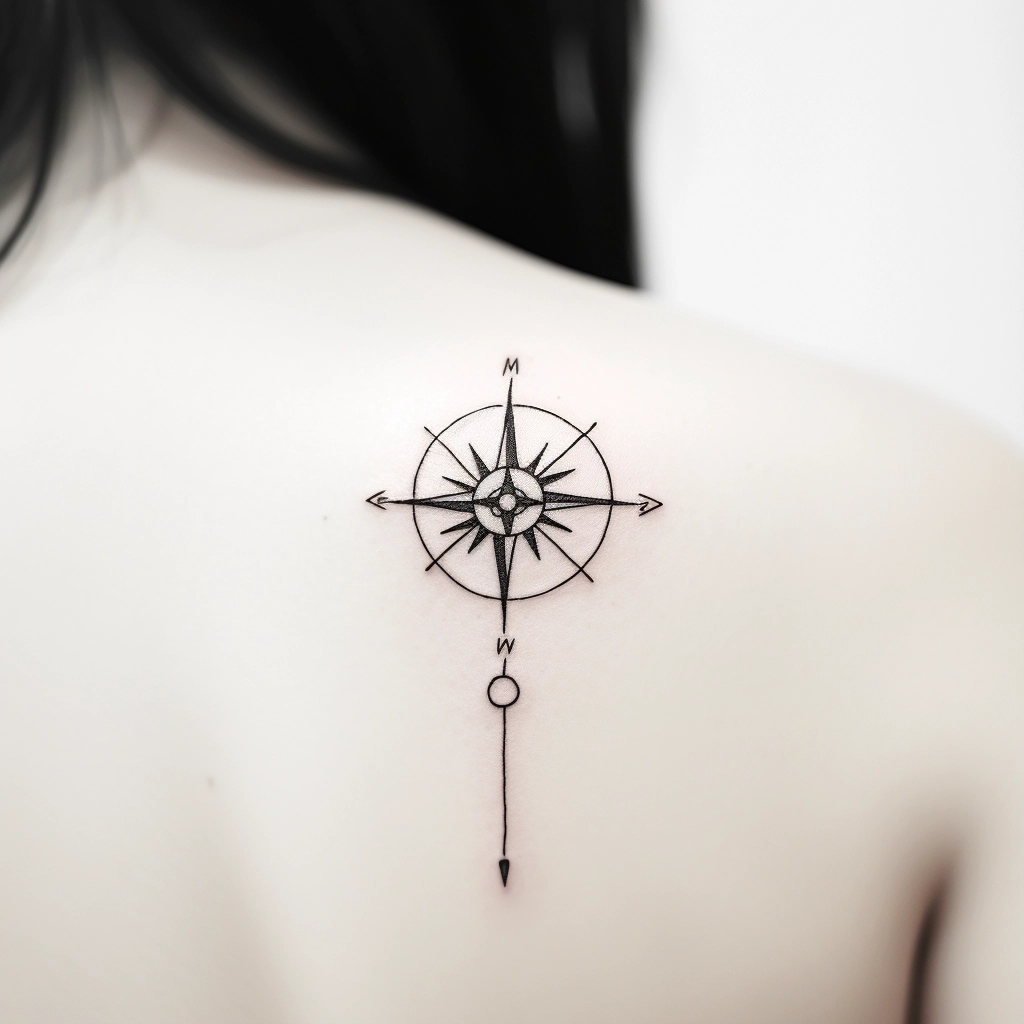 My new minimalist abstract geometric tattoo, made by Maja from Zagreb,  Croatia : r/tattoos