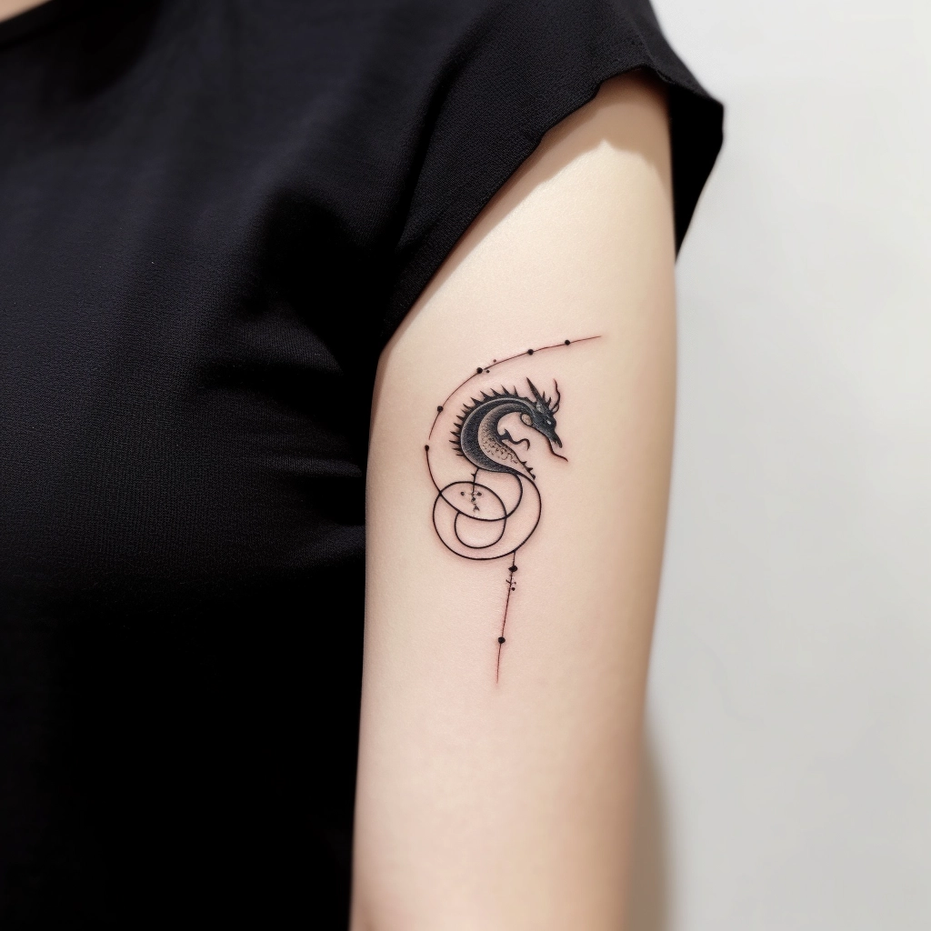 Tattoo uploaded by Nate • Geometric nature tattoo - Tattoo Chiang Mai  #geometric #nature ##dotwork #fineline #linework #leaves #sky ##clouds # simple #minimalist #ChiangMai #thailand #wind #tattoochiangmai  #tattoostudiochiangmai • Tattoodo